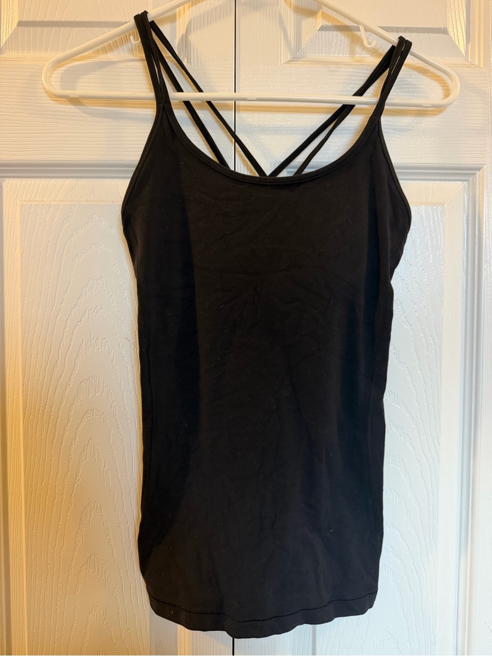Lululemon double cross strap shirt